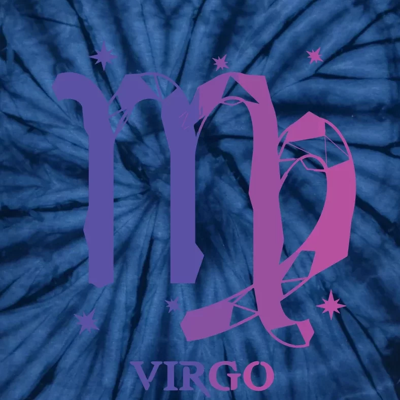 Virgo Zodiac Tie-Dye T-Shirt