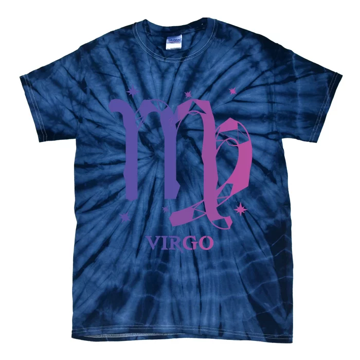 Virgo Zodiac Tie-Dye T-Shirt