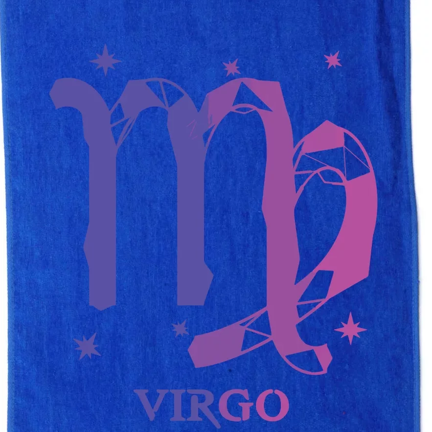 Virgo Zodiac Platinum Collection Golf Towel