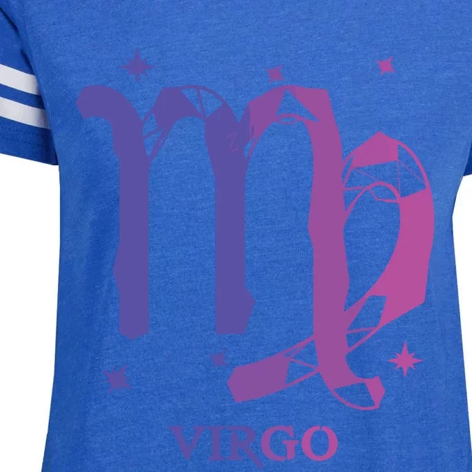 Virgo Zodiac Enza Ladies Jersey Football T-Shirt