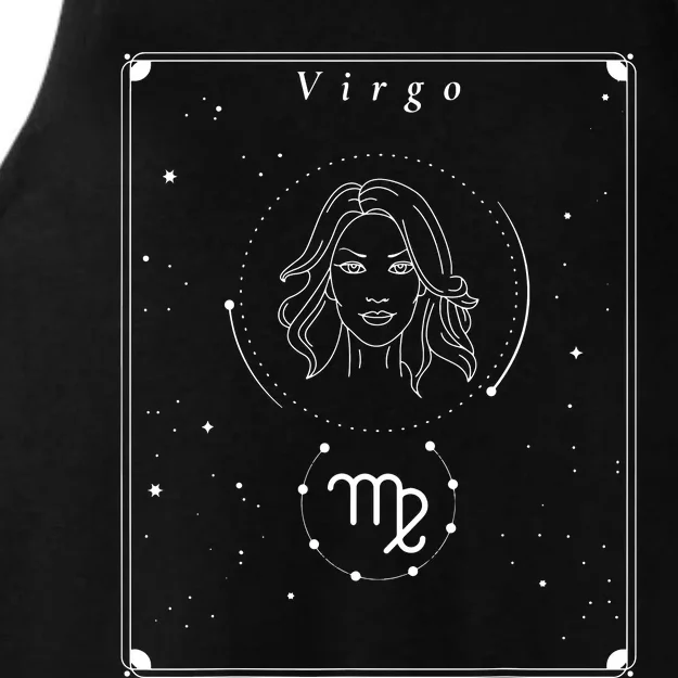 Virgo Zodiac Ladies Tri-Blend Wicking Tank