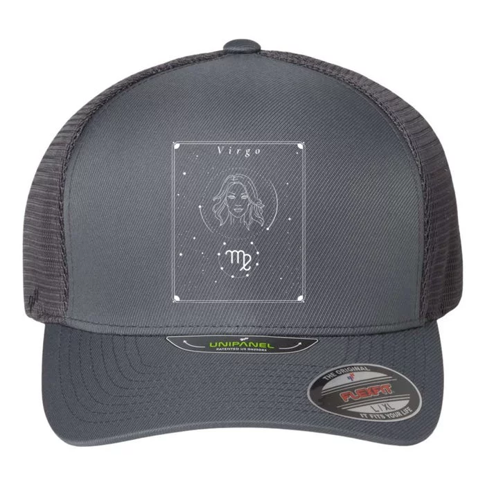 Virgo Zodiac Flexfit Unipanel Trucker Cap