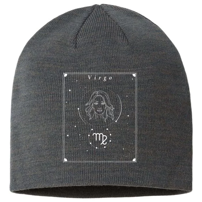 Virgo Zodiac 8 1/2in Sustainable Knit Beanie