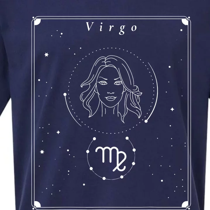 Virgo Zodiac Sueded Cloud Jersey T-Shirt