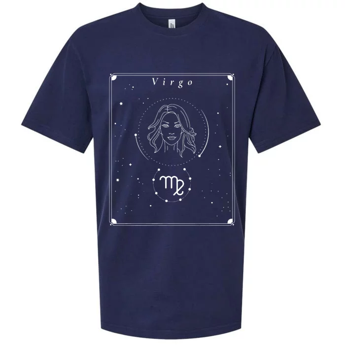 Virgo Zodiac Sueded Cloud Jersey T-Shirt