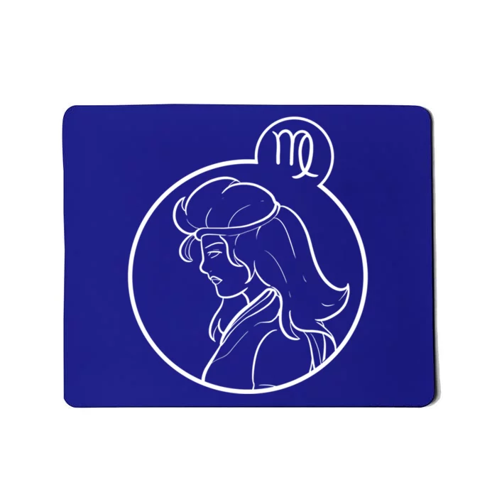 Virgo Zodiac Virgo Symbol Gift Mousepad