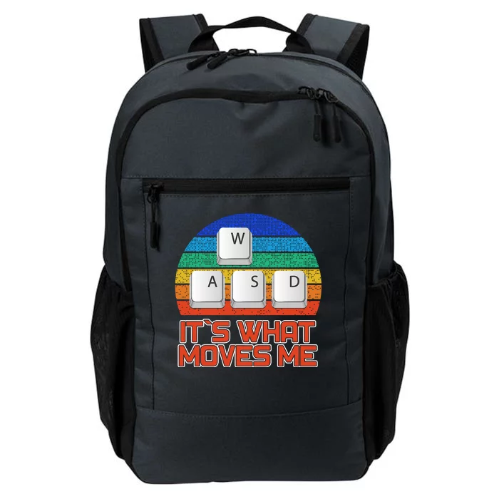 W A S D It's What Moves Me Gamer Daily Commute Backpack