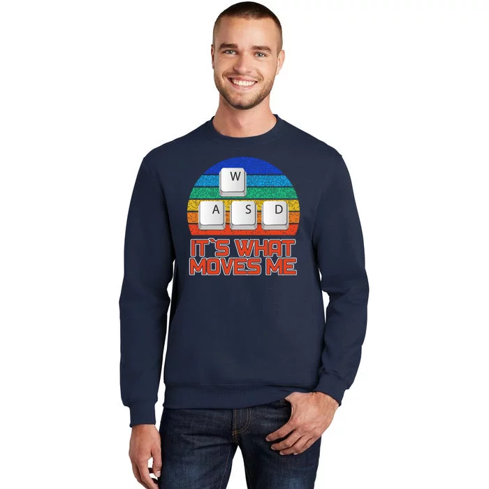 W A S D It's What Moves Me Gamer Sweatshirt