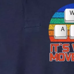 W A S D It's What Moves Me Gamer Softstyle Adult Sport Polo