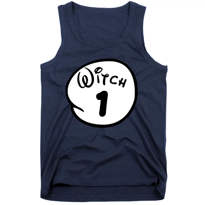 Witch 1 2 3 4 5 Custom Personalize Halloween Tank Top