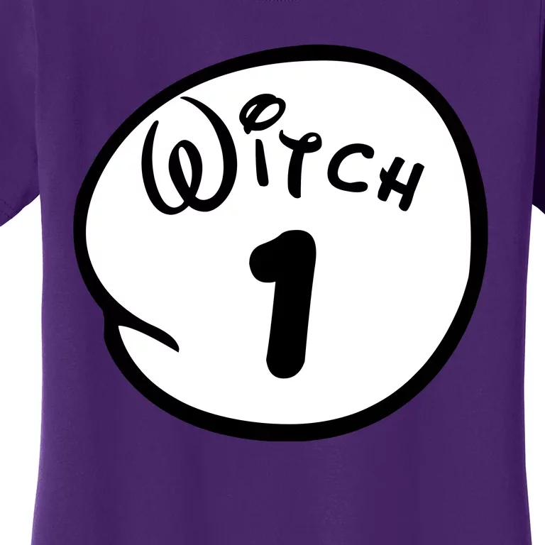 Witch 1 2 3 4 5 Custom Personalize Halloween Women's T-Shirt