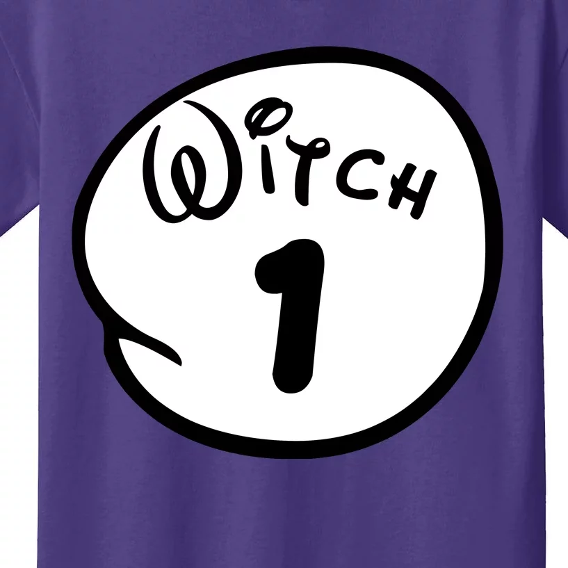 Witch 1 2 3 4 5 Custom Personalize Halloween Kids T-Shirt