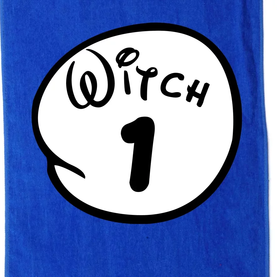 Witch 1 2 3 4 5 Custom Personalize Halloween Platinum Collection Golf Towel