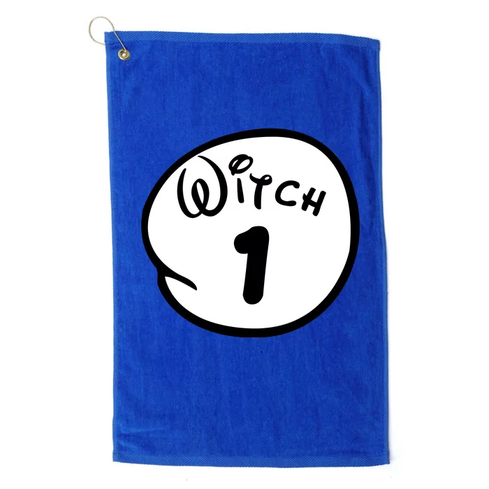 Witch 1 2 3 4 5 Custom Personalize Halloween Platinum Collection Golf Towel