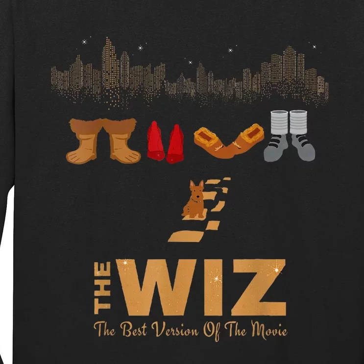 Wiz 1970s Black Movies Broadway Musical Adaptations Long Sleeve Shirt