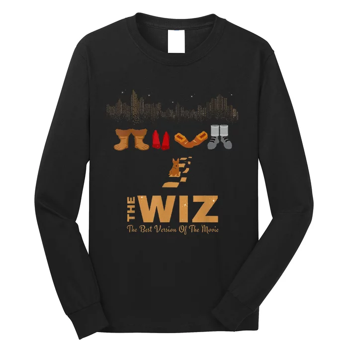 Wiz 1970s Black Movies Broadway Musical Adaptations Long Sleeve Shirt