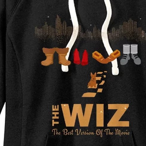 Wiz 1970s Black Movies Broadway Musical Adaptations Women's Fleece Hoodie