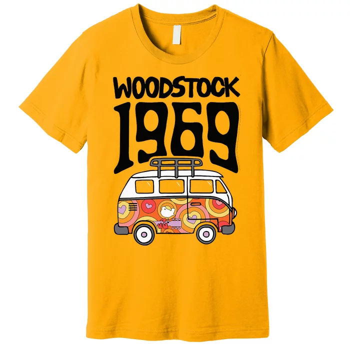 W.Oodstock 1969 Van Premium T-Shirt