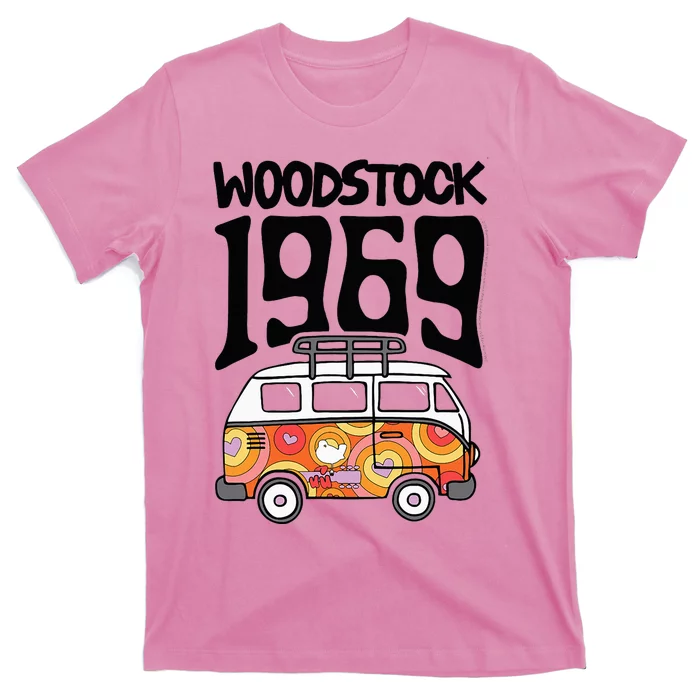 W.Oodstock 1969 Van T-Shirt