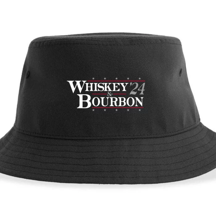 Whiskey 24 And Bourbon Sustainable Bucket Hat