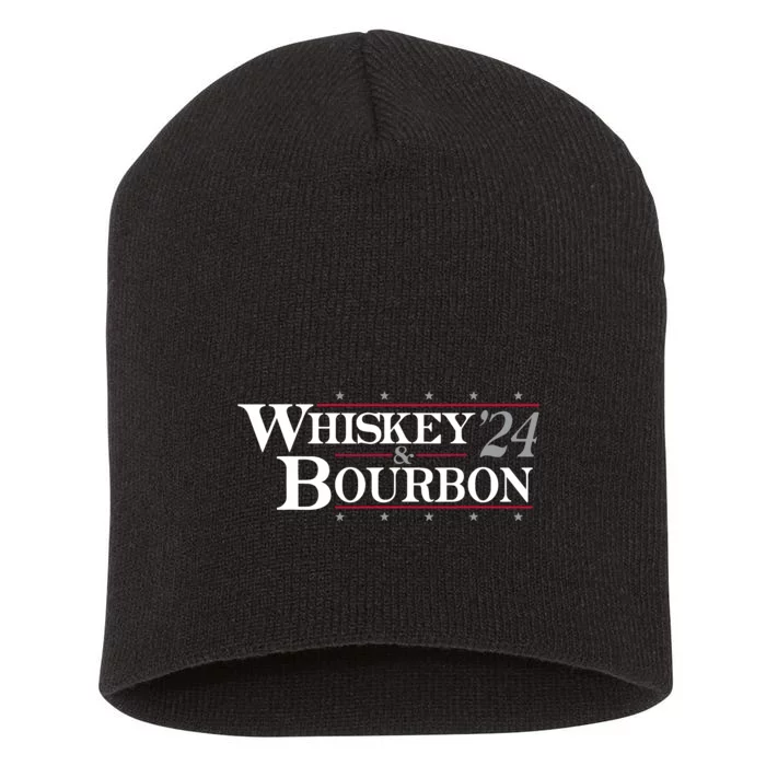 Whiskey 24 And Bourbon Short Acrylic Beanie