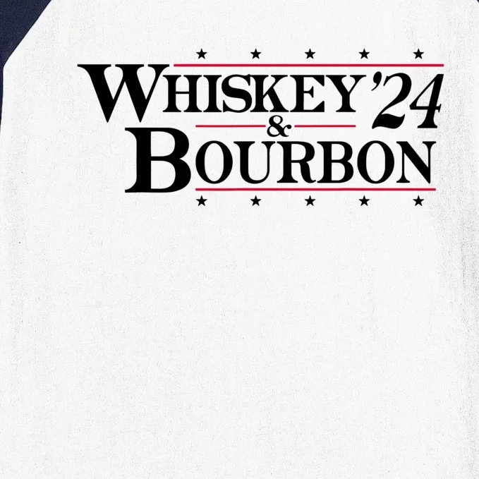 Whiskey 24 And Bourbon Baseball Sleeve Shirt