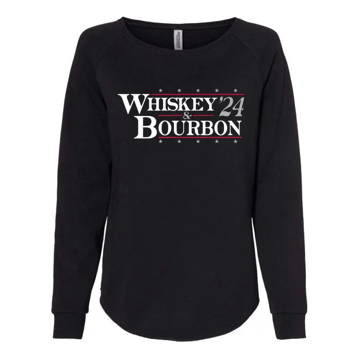 Whiskey 24 And Bourbon Womens California Wash Sweatshirt