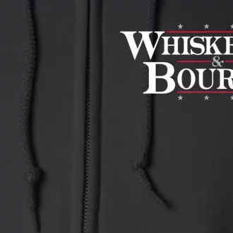 Whiskey 24 And Bourbon Full Zip Hoodie