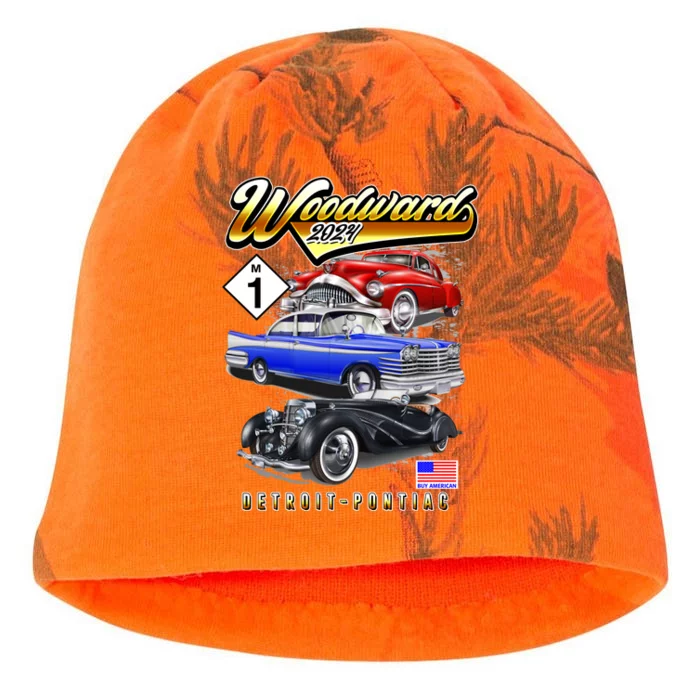 Woodward 2024 Classic Cruise Detroit To Pontiac Trio Of Cars Kati - Camo Knit Beanie