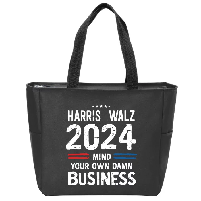 Waltz 2024 Premium Zip Tote Bag