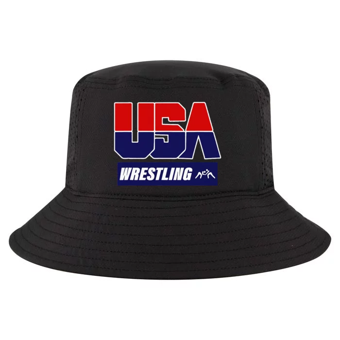 Wrestling 2024 Usa Team Cool Comfort Performance Bucket Hat