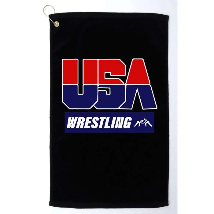 Wrestling 2024 Usa Team Platinum Collection Golf Towel