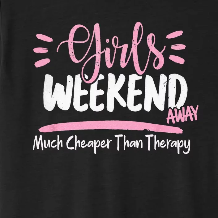 Weekend 2022 Weekend Away Beaches Booze And Besties ChromaSoft Performance T-Shirt