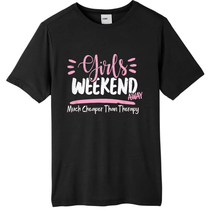 Weekend 2022 Weekend Away Beaches Booze And Besties ChromaSoft Performance T-Shirt