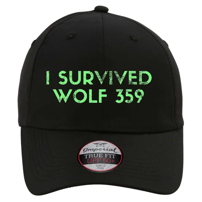 Wolf 359 Survived Funny Science Fiction Space The Original Performance Cap