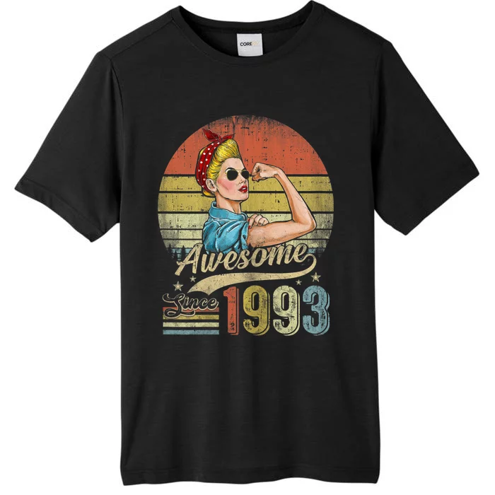 Wom.e.ns 30 Year Old Awesome Since 1993 30th Birthday Gifts Wom.e.n ChromaSoft Performance T-Shirt