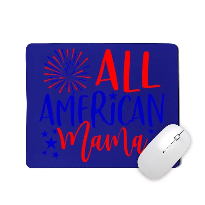 Wo 4th Of July Family Matching All American Mama Gift Mousepad