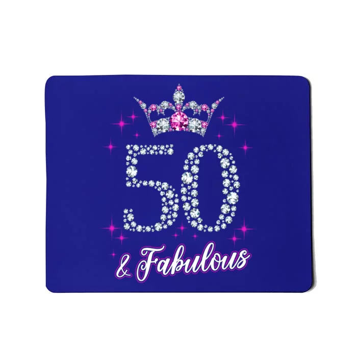 Wo 50 And Fabulous 1969 50th Birthday Gift Tee Gift Mousepad