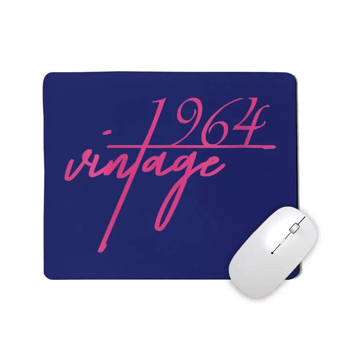 Wo 59th Birthday Present Gift For  And Wo. Vintage 1964 Mousepad