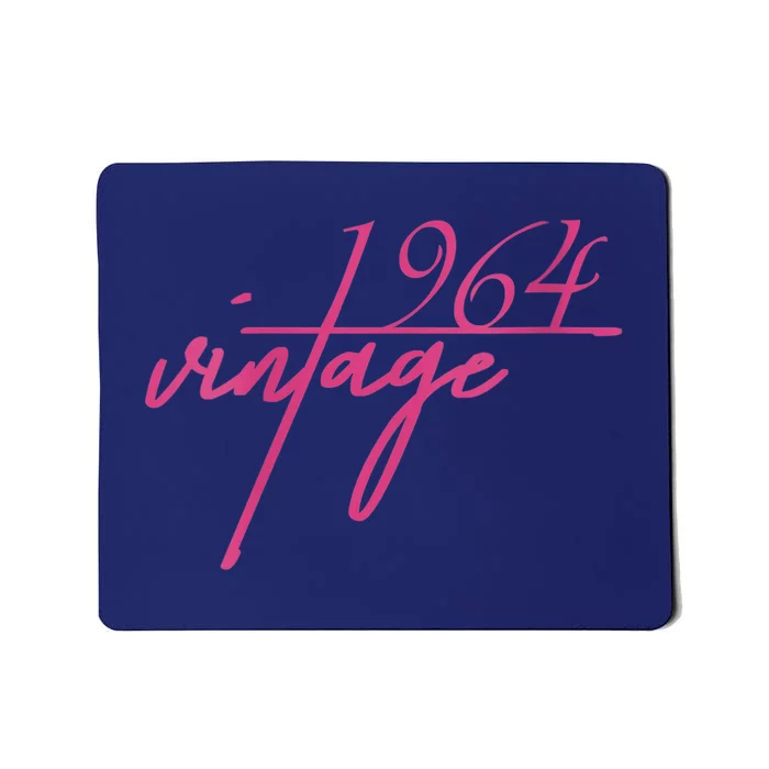 Wo 59th Birthday Present Gift For  And Wo. Vintage 1964 Mousepad