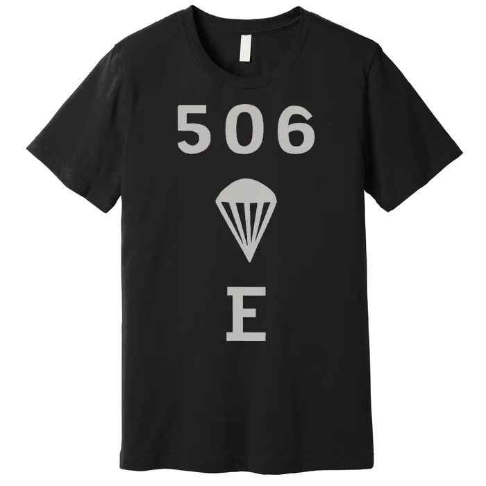 Ww2 506 Pir Easy Company Flag Premium T-Shirt