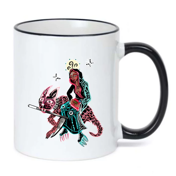 Warrior 55 Black Color Changing Mug