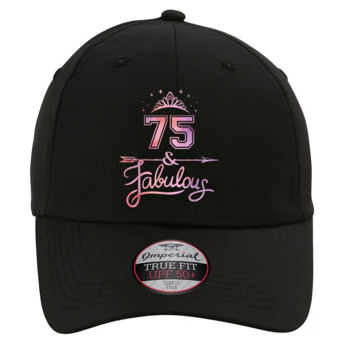 Wo 75 Years Old And Fabulous Happy 75th Birthday Present The Original Performance Cap