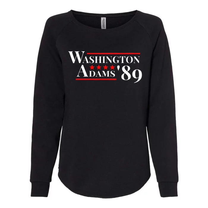 Washington Adams 1789 American Presidents Day Us History Womens California Wash Sweatshirt