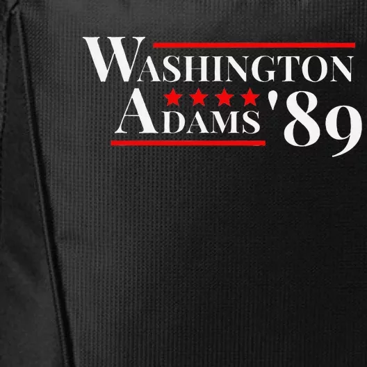 Washington Adams 1789 American Presidents Day Us History City Backpack