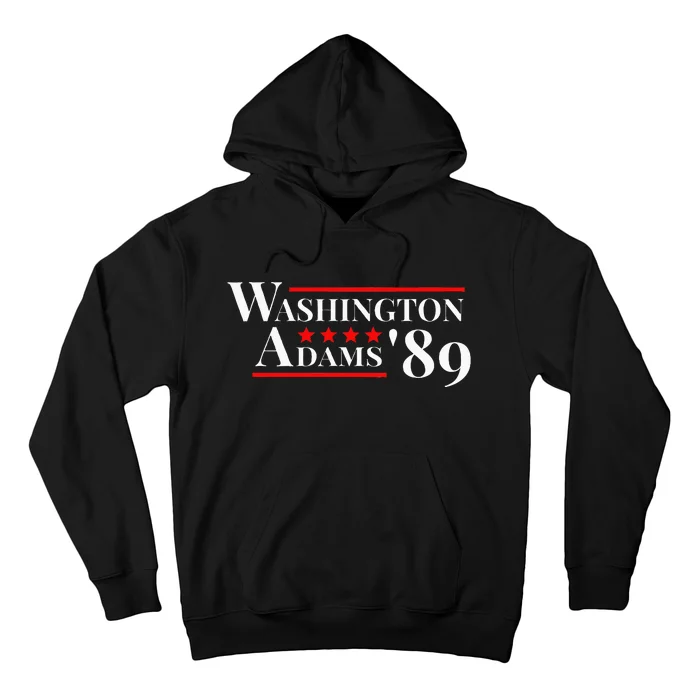 Washington Adams 1789 American Presidents Day Us History Hoodie