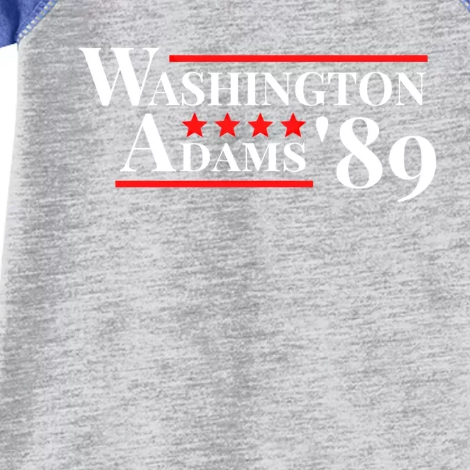 Washington Adams 1789 American Presidents Day Us History Funny Gift Infant Baby Jersey Bodysuit