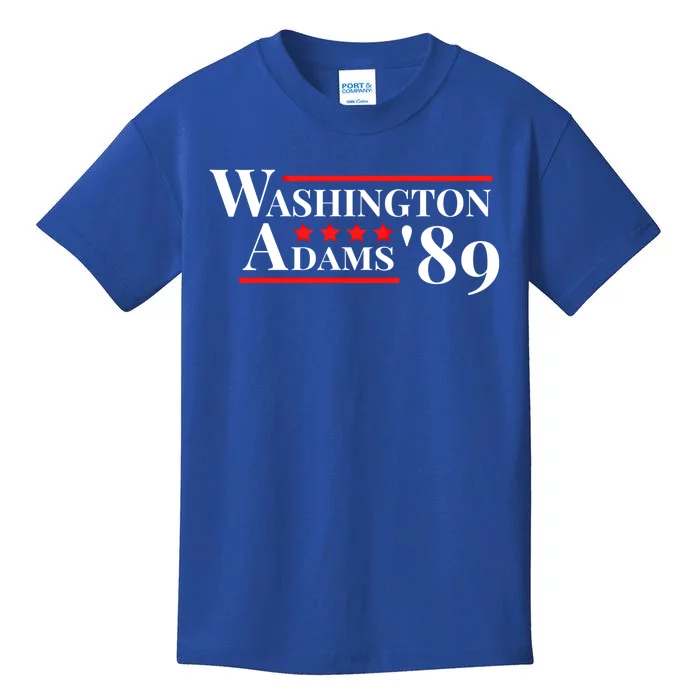 Washington Adams 1789 American Presidents Day Us History Funny Gift Kids T-Shirt