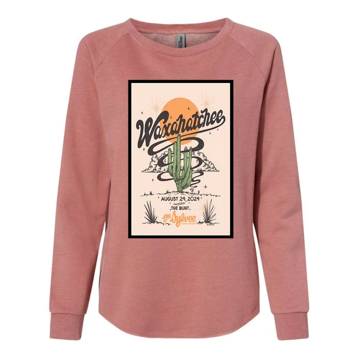 Waxahatchee August 24 2024 Womens California Wash Sweatshirt