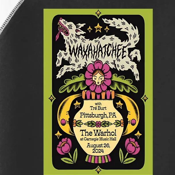 Waxahatchee August 26 2024 Carnegie Music Hall Pittsburgh Pa Poster Toddler Fine Jersey T-Shirt